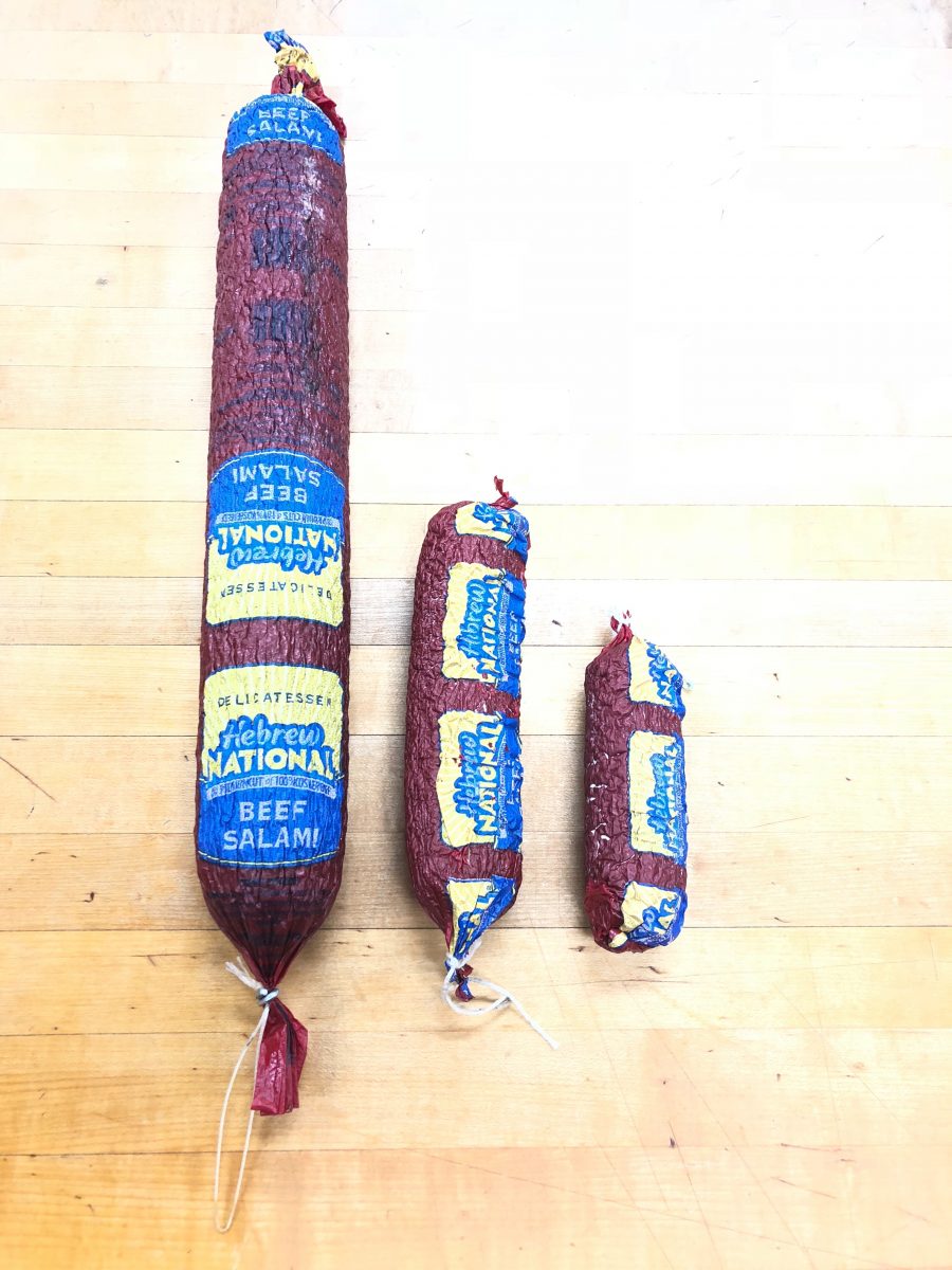 Hebrew National Kosher HARD Salami Gold's Delicatessen